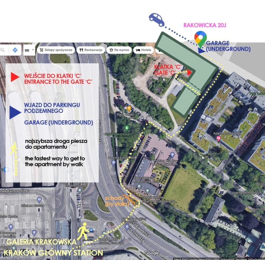 #1 Olive Apartment City Center Free Garage 克拉科夫 外观 照片